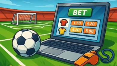 تصویر کارتونی با موضوع بهترین سایت برای شرط بندی فوتبال