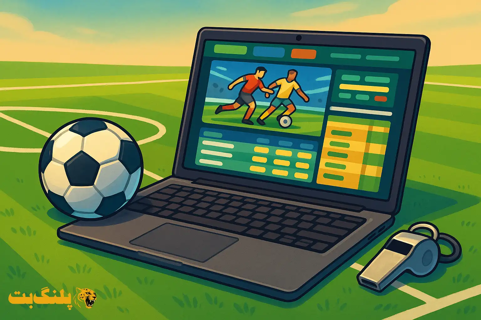 تصویر کارتونی با موضوع بهترین سایت برای شرط بندی فوتبال از نظر سرعت واریز مستقیم