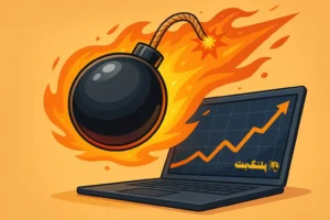 تصویر کارتونی از تعریف بازی انفجار با ضریب بالا برای سایت های شرط‌بندی