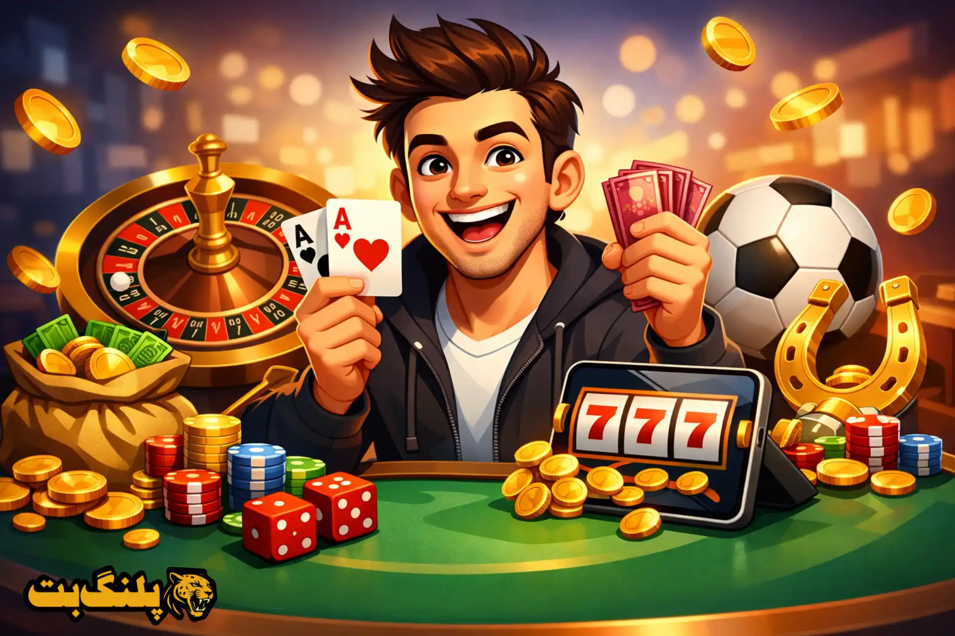 تصویر کارتونی درباره چگونگی واریز و برداشت در سایت های با حداقل شارژ