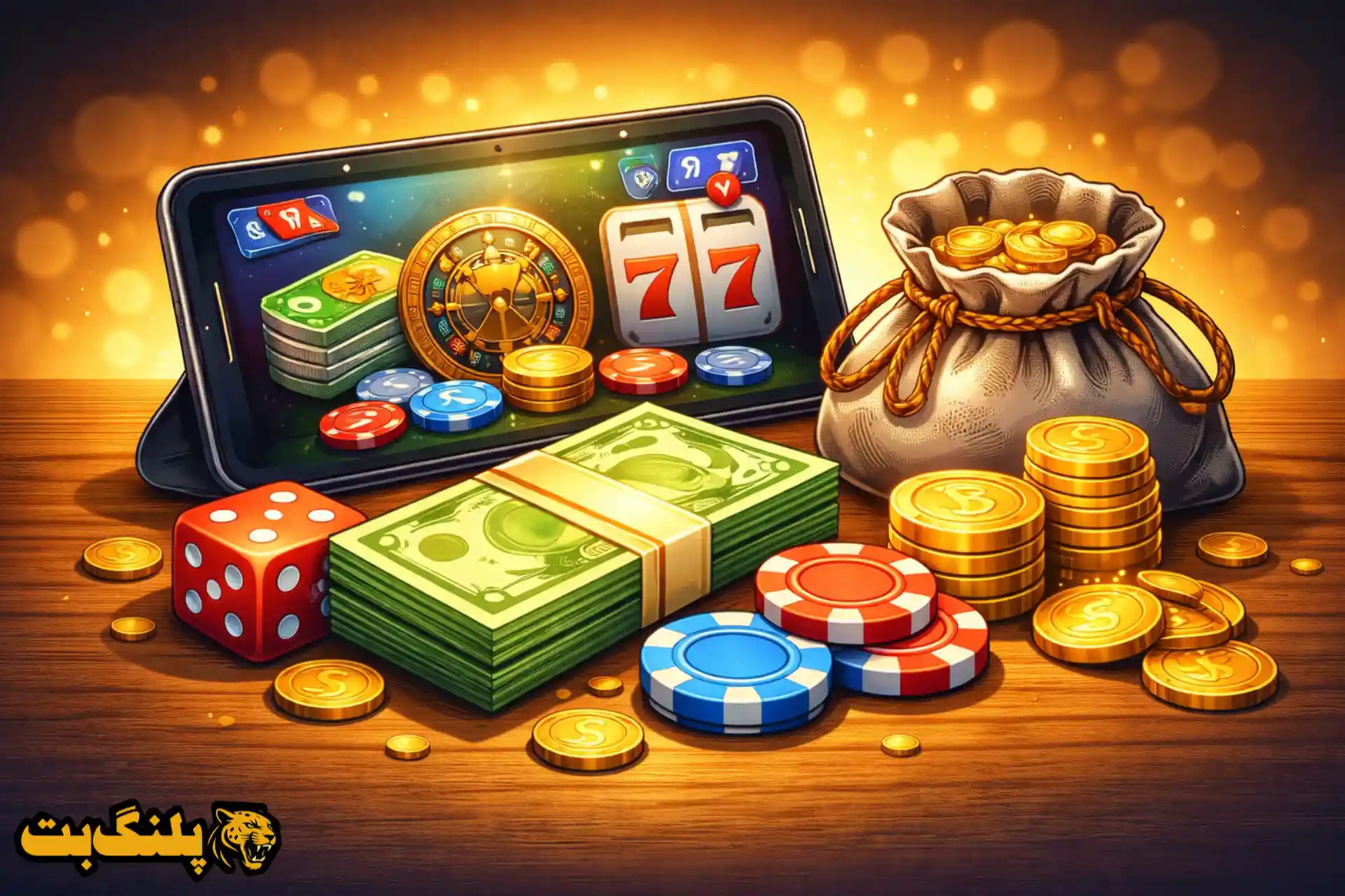 تصویر کارتونی درباره اهمیت حداقل شارژ سایت شرط بندی