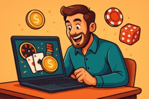 تصویر کارتونی با موضوع سایت شرط بندی خارجی مناسب برای ایرانی ها