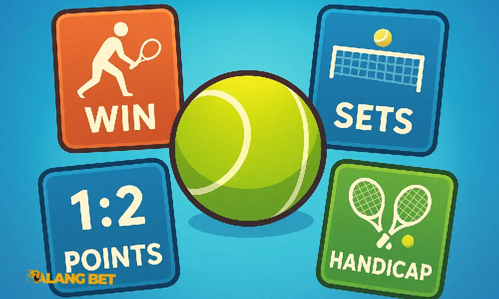 انواع شرط بندی تنیس: از ساده تا پیشرفته