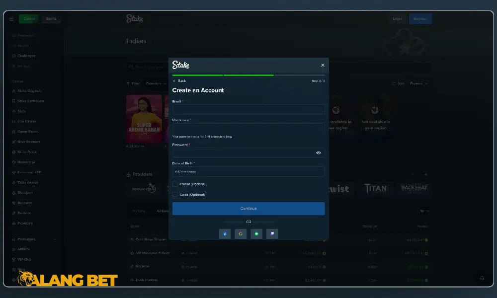 چطوری تو سایت شرط بندی ثبت نام کنیم؟ (1)