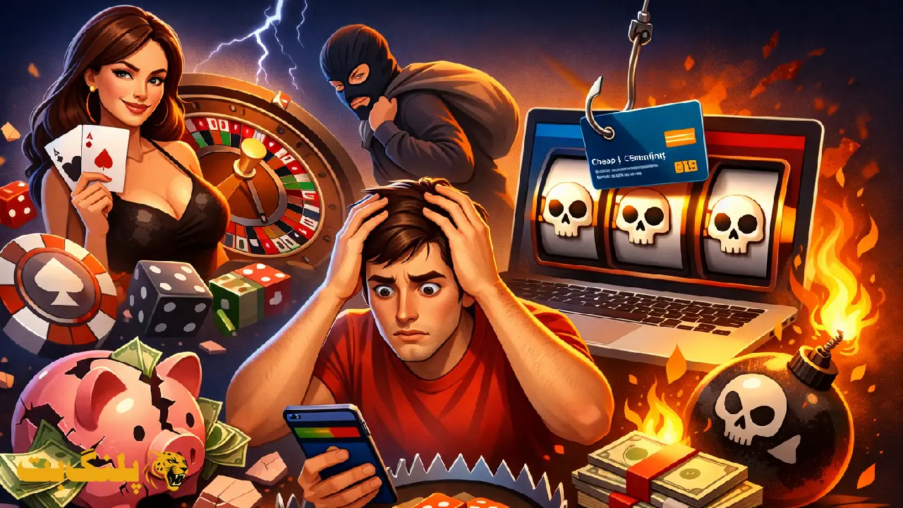 خطرات و ریسک های سایت های شرط بندی ارزان