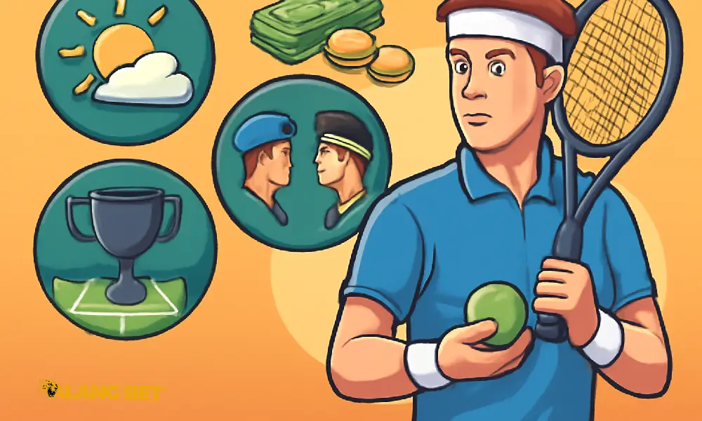 عوامل تاثیرگذار در شرط بندی تنیس