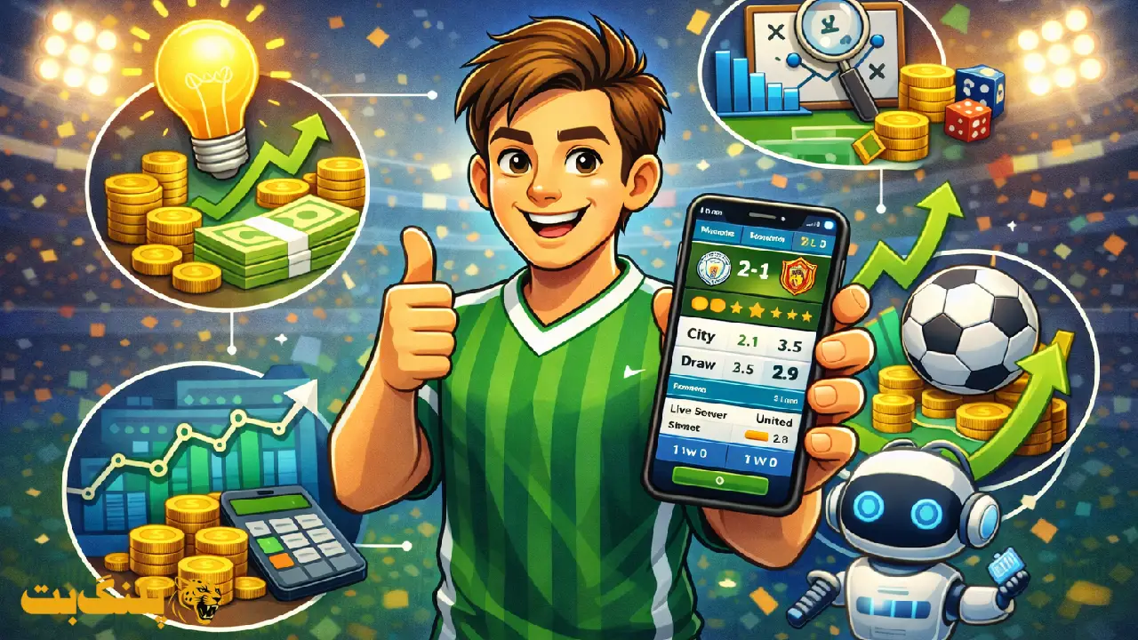 شروع شرط بندی هوشمند در اپ فوتبالی