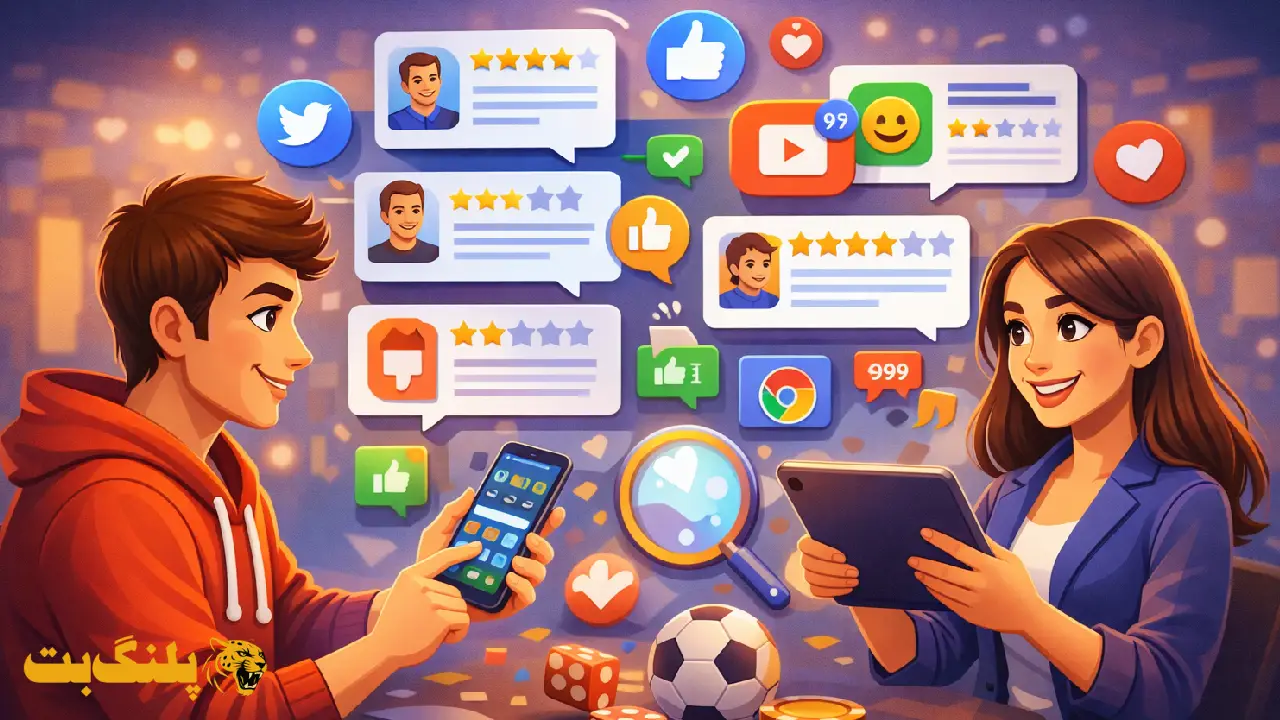 بررسی نظرات کاربران و شبکه‌ های اجتماعی