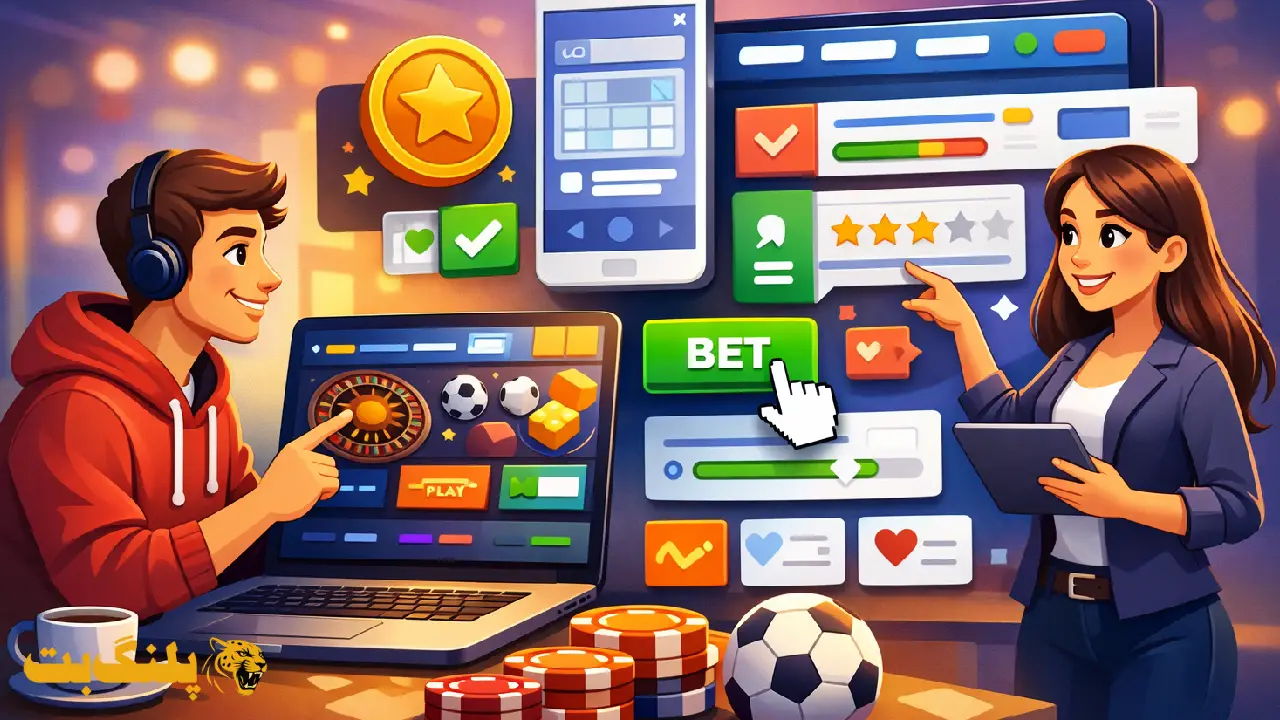 تجربه کاربری (UX) و رابط کاربری (UI) در سایت شرط بندی معتبر