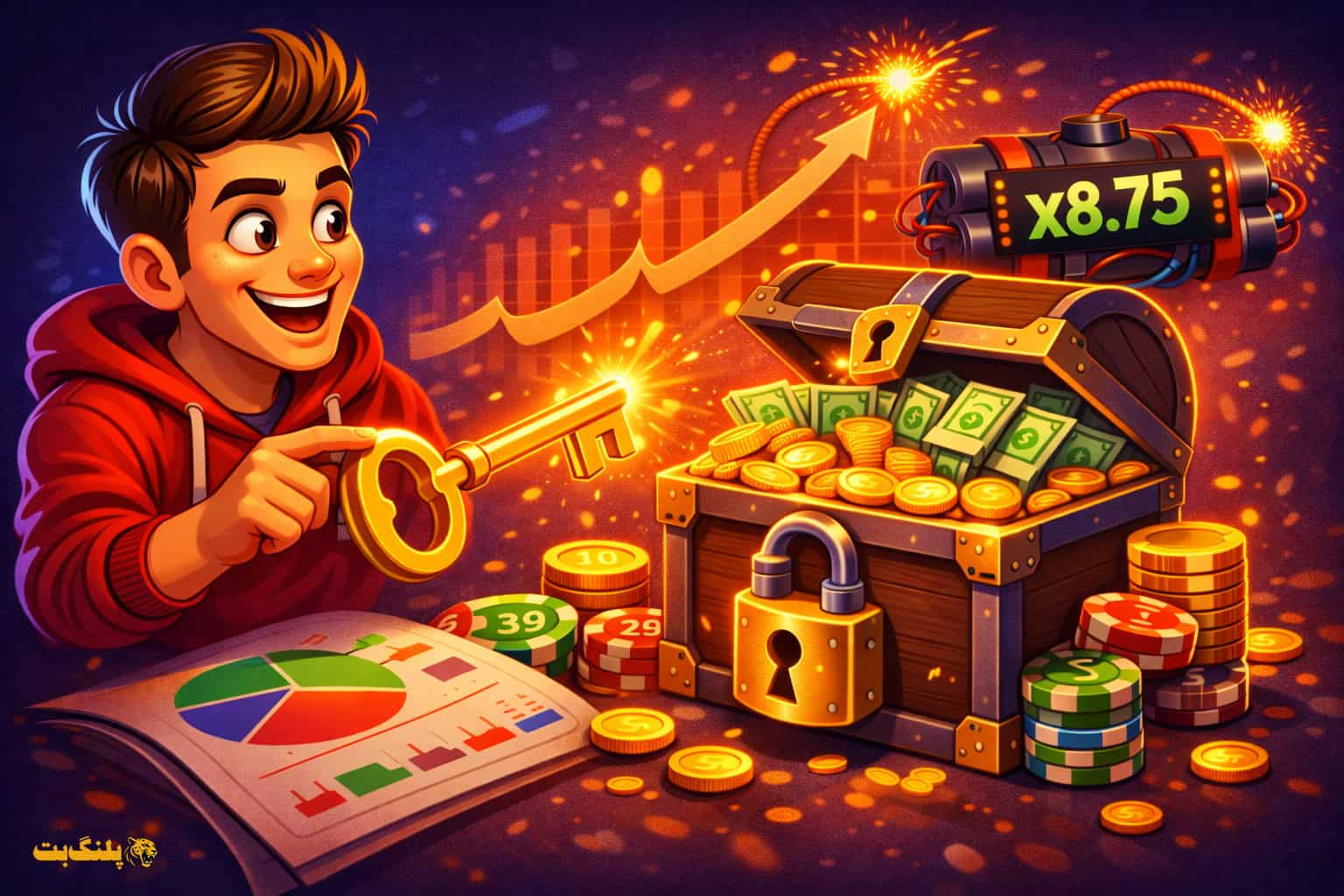 مدیریت سرمایه: کلید اصلی بردن در انفجار