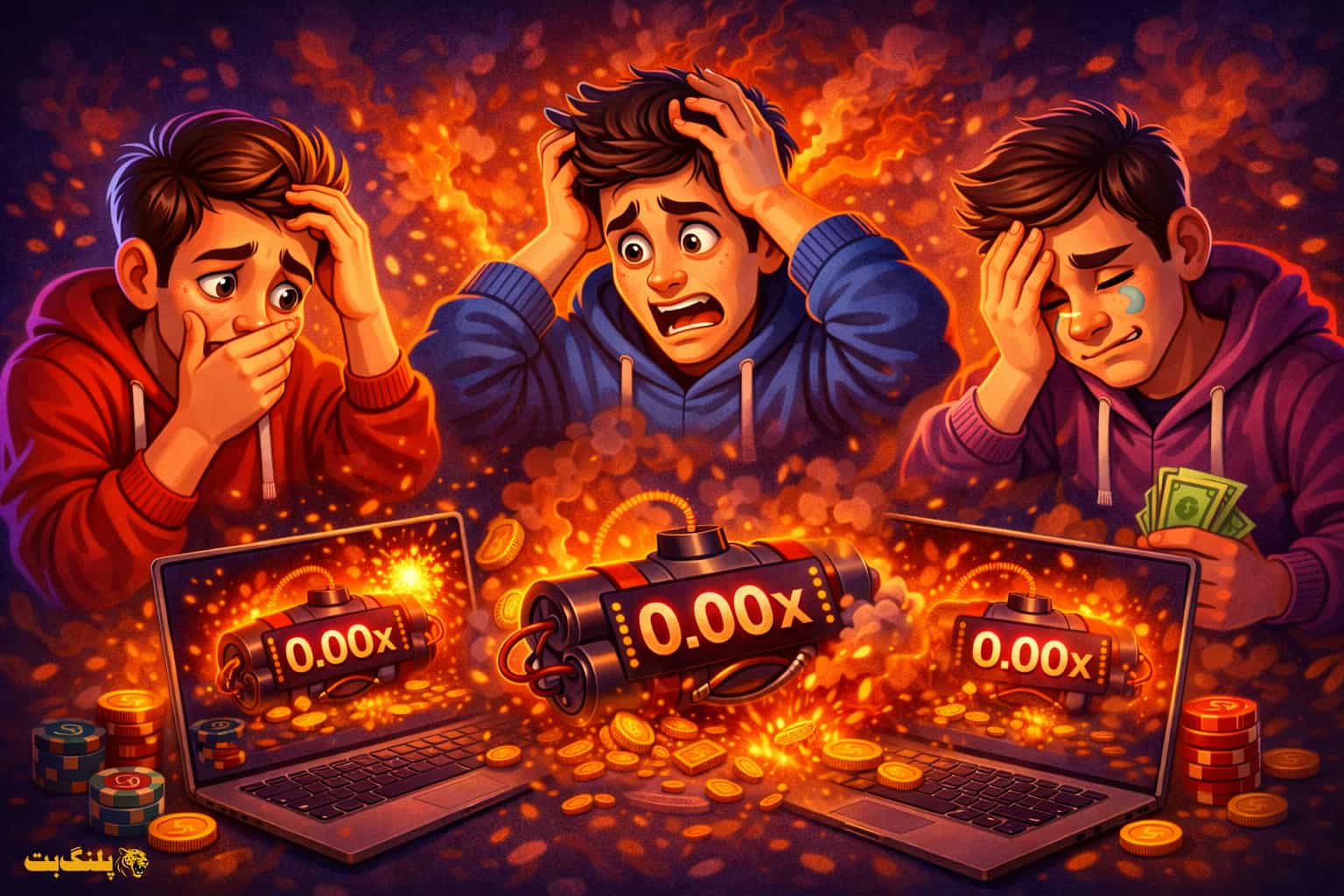 چرا بیشتر کاربران انفجار در نهایت بازنده می شوند؟