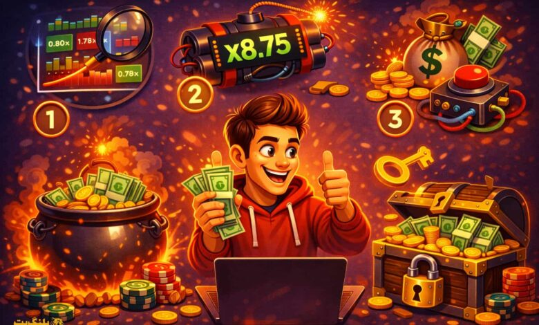 بازی انفجار چگونه ببریم؟ ۵ ترفند واقعی و استراتژی تضمینی