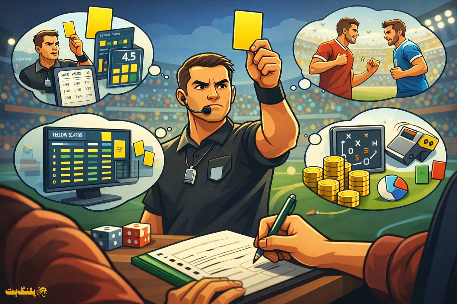 مهم‌ ترین فاکتورهای تحلیل در شرط بندی کارت زرد؛ اگر این‌ ها را نبینی، تحلیل تو ناقص است