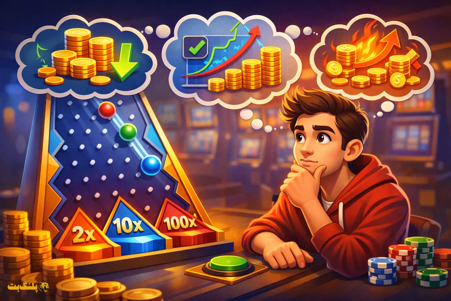 استراتژی بازی پلینکو | واقعیت‌هایی که قبل از شرط بندی باید بدانید