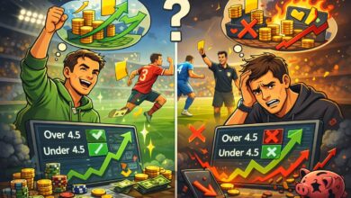 روش شرط بندی روی تعداد کارت زرد در فوتبال | آموزش کامل + استراتژی حرفه‌ای