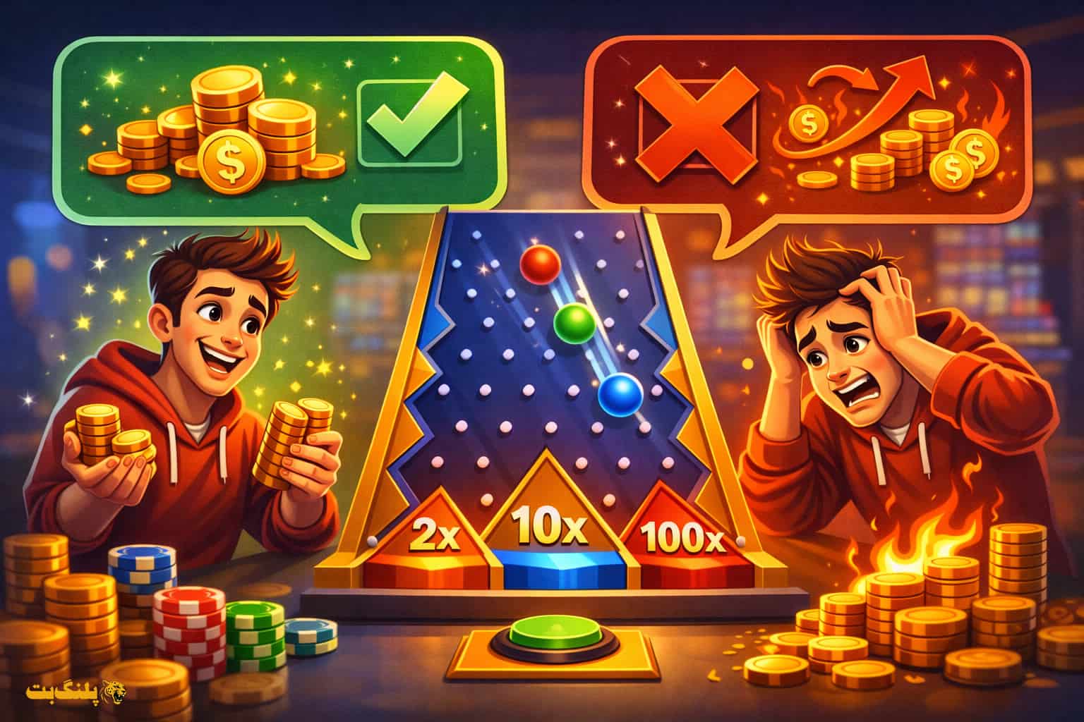 مزایا و معایب بازی پلینکو | بررسی واقع‌بینانه قبل از شروع شرط بندی