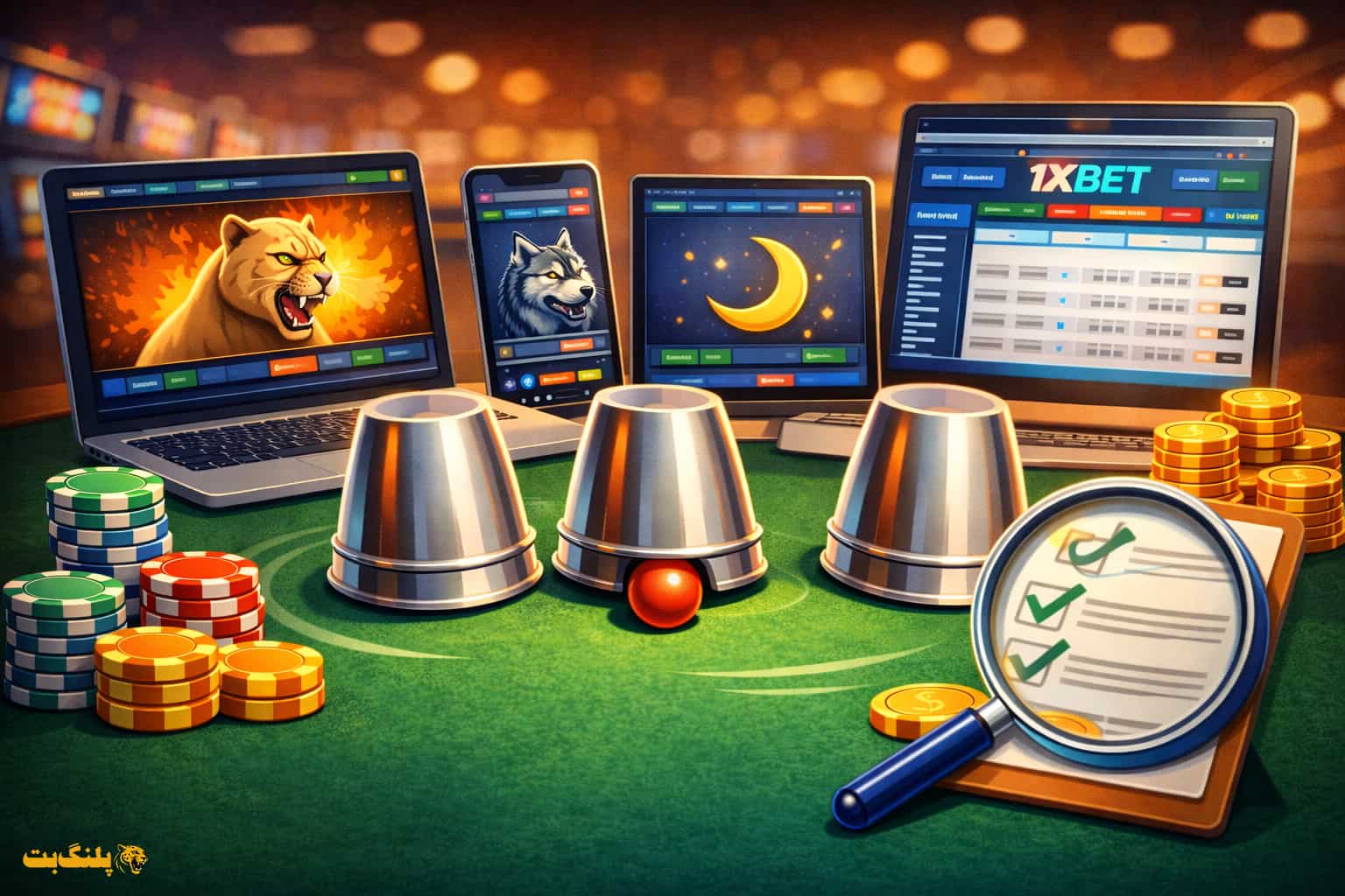 بهترین سایت ها برای بازی Guess the Cup؛ کجا بازی حدس لیوان تجربه بهتری دارد؟