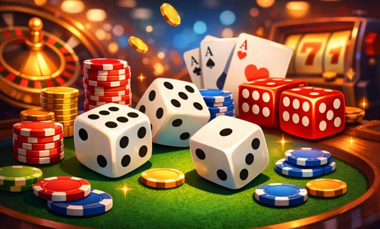 آموزش بازی شرط بندی تاس اندازی