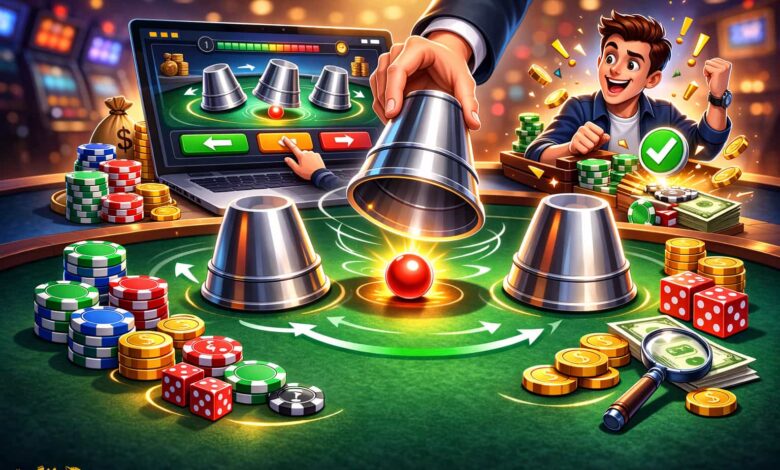 Guess the Cup چیست؟ معرفی کامل بازی حدس لیوان در سایت شرط بندی