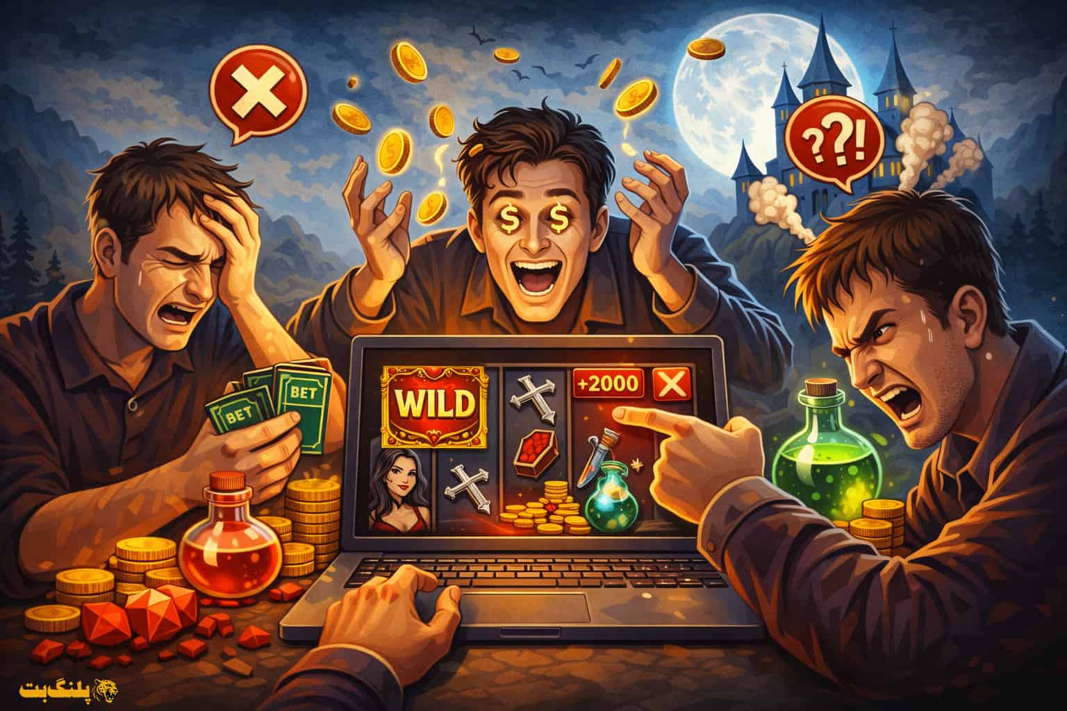 اشتباهات رایج بازیکنان در بازی خون آشام