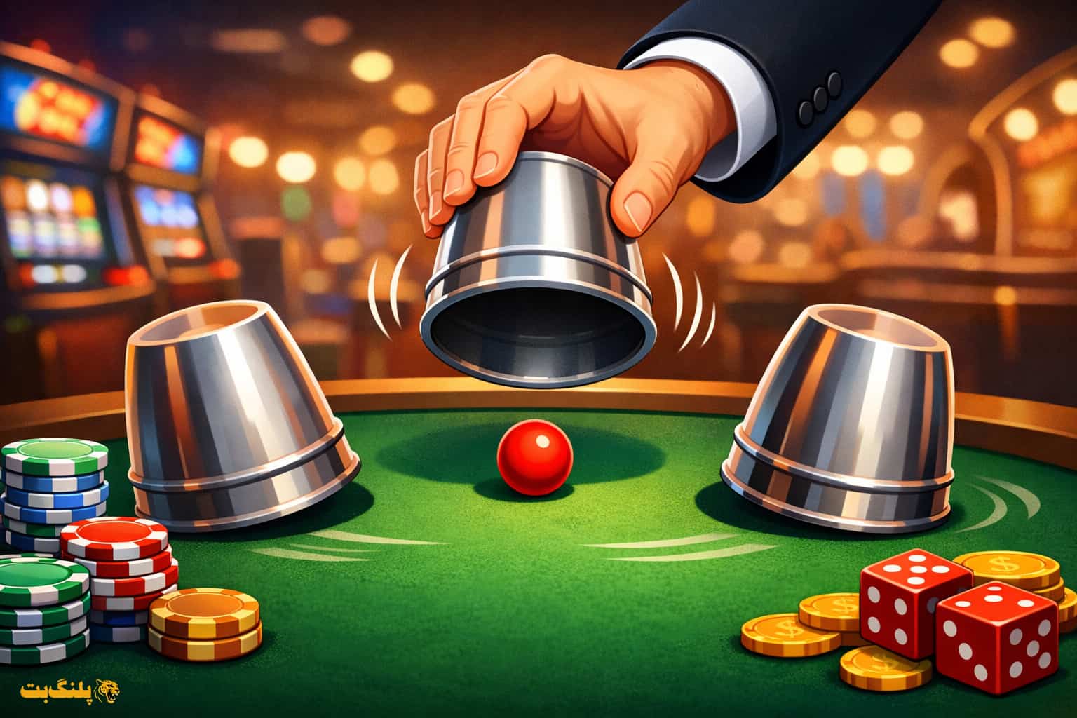 بازی Guess the Cup چگونه کار می کند؟ آشنایی کامل با سازوکار بازی حدس لیوان